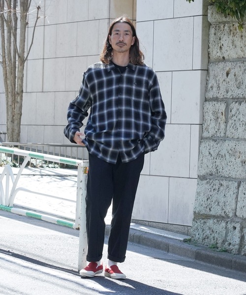 RVCA（ルーカ）の「RVCA メンズ OMBRER CHECK SHIRTS ロングスリーブ
