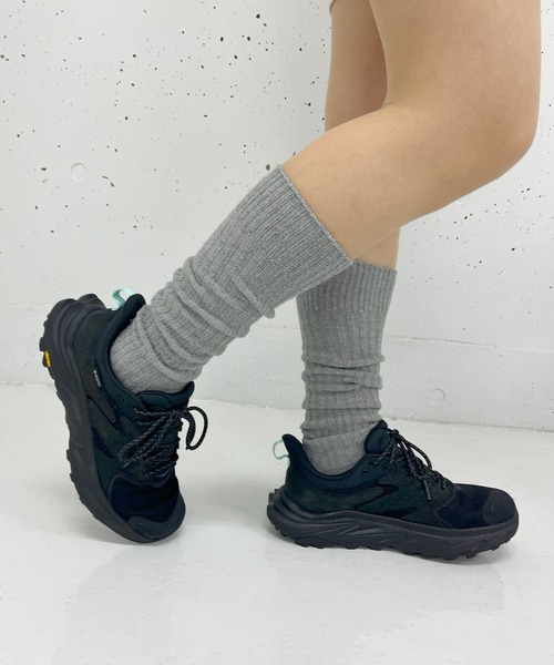 RUBY AND YOU（ルビーアンドユー）の「［select］リブハイソックス（ソックス/靴下・レディース・アイボリー/ブラック/グレー/ダークグレー/ホワイト/ブラウン/ブラウン系その他・FREE）」の4枚目の写真