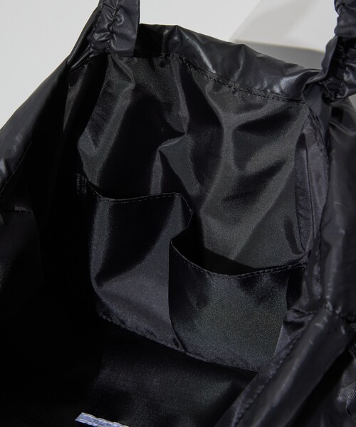 Firsthand（ファーストハンド）の「Firsthand/ファーストハンド 2WAY リボンギャザーナップサック / トートバッグ（バックパック/リュック・レディース・ブラック/シルバー/オフホワイト・FREE）」の19枚目の写真