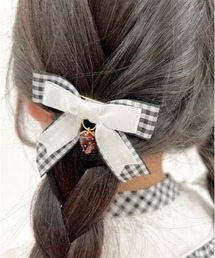 axes femme | いちごチャームヘアクリップ(バレッタ/ヘアクリップ)