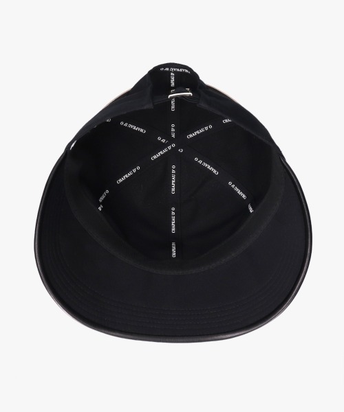 Chapeau d’ O T/シャポードオー　黒 S(56㎝)【新品タグ付き】 Chapeau d' O Satin Over Marine Cas | 56cm(56) BLACK(01