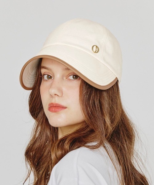 Chapeau d' O TM Wide Visor Cap | 57.5cm(75) CHARCOAL (02