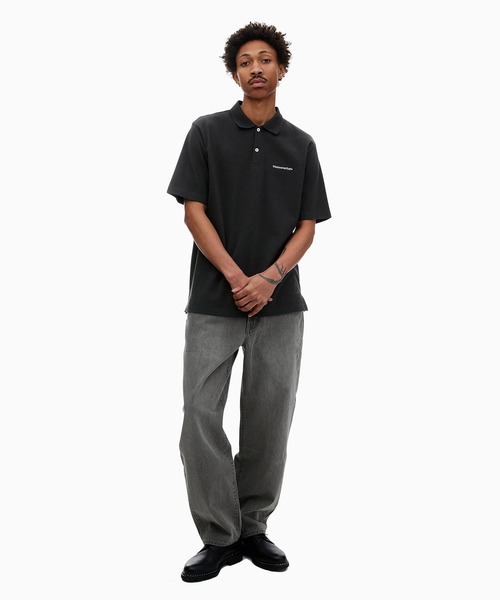 セール】T-logo S/S Jersey Polo（ポロシャツ