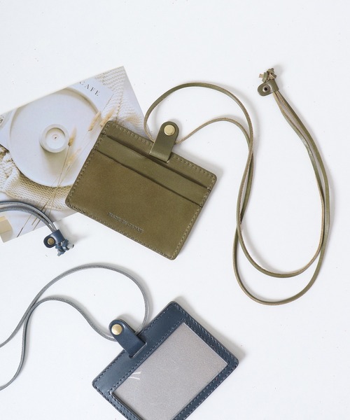 FUNALIVE（ファンアライブ）の「栃木レザー　パスケース（パスケース・メンズ・ブラウン/キャメル/レッド/オリーブ/ネイビー/ブラック・FREE）」の3枚目の写真