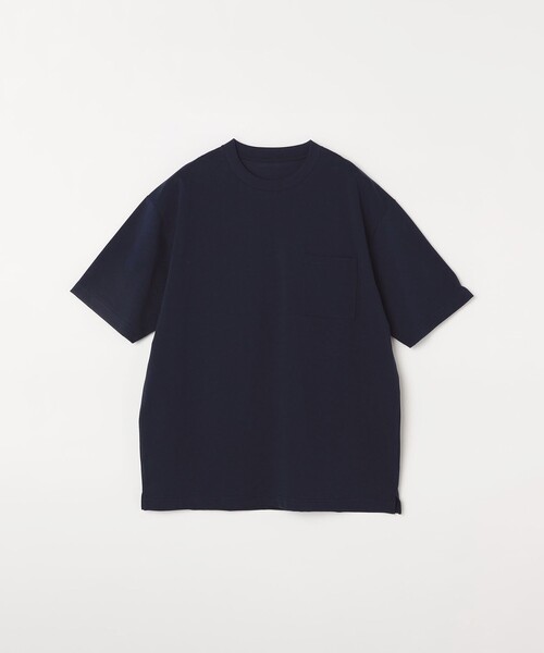 SHIPS any(シップス エニィ)の「SHIPS any:〈接触冷感/遮熱/UVカット機能等〉サマーファンクション ポケット Tシャツ 26SS◇(Tシャツ/カットソー・メンズ・ホワイト/チャコールグレー/ネイビー/ブラック・X-LARGE/LARGE/MEDIUM/SMALL)」の7枚目の写真