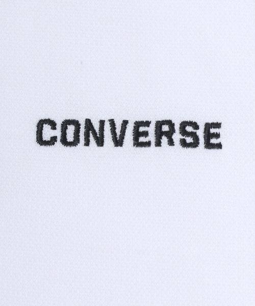 CONVERSE（コンバース）の「CONVERSE/コンバース クイックドライ カノコ/アムンゼン ワンポイントロゴ刺繍 無地半袖ポロシャツ レディース メンズ（ポロシャツ・レディース・ホワイト/ブラック/ブルーグリーン/ホワイト系その他/ブラック系その他/ネイビー・LL/M/L）」の15枚目の写真