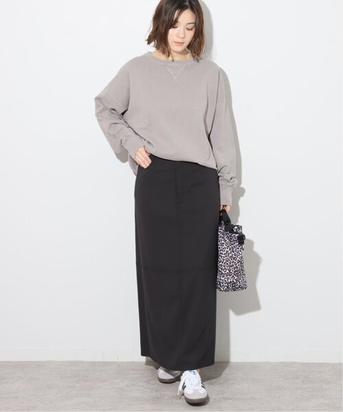JOURNAL STANDARD relume(ジャーナルスタンダード レリューム)の「《追加》【HOLIDAYS COMFORT】VINTAGEカコウロゴスウェット(スウェット・レディース・ブラック系その他/アイボリー/サックスブルー/ライトグレー/ライトグリーン・FREE)」の14枚目の写真
