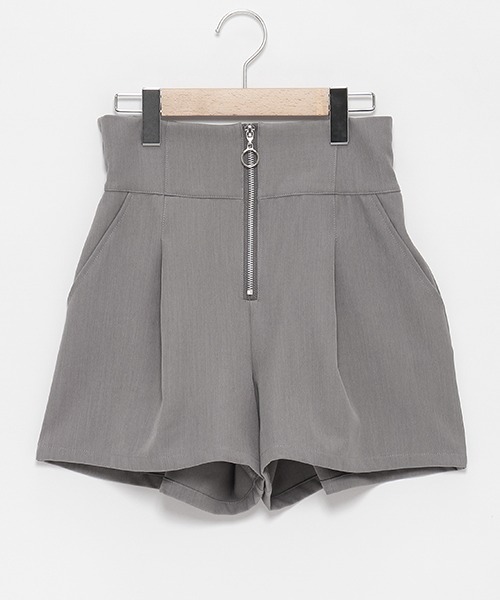 ♡関税送料込♡DUVETICA ショートパンツ 2色 セール】ハーフZIPハイウエストショートパンツ（その他パンツ