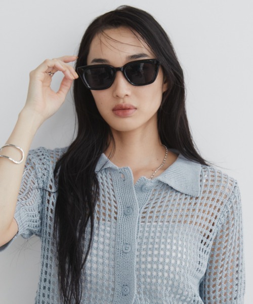 Aunt Marie's(アントマリーズ)の「キャッツアイサングラス(サングラス・レディース・ブラウン/ブラック・FREE)」の8枚目の写真