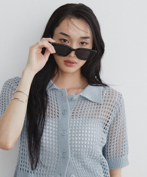 Aunt Marie's(アントマリーズ)の「キャッツアイサングラス(サングラス・レディース・ブラウン/ブラック・FREE)」の10枚目の写真