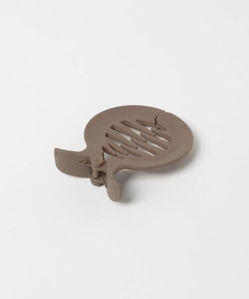 SMELLY（スメリー）の「ムルコギバンスクリップ（バレッタ/ヘアクリップ・レディース・ブラウン・-）」の8枚目の写真