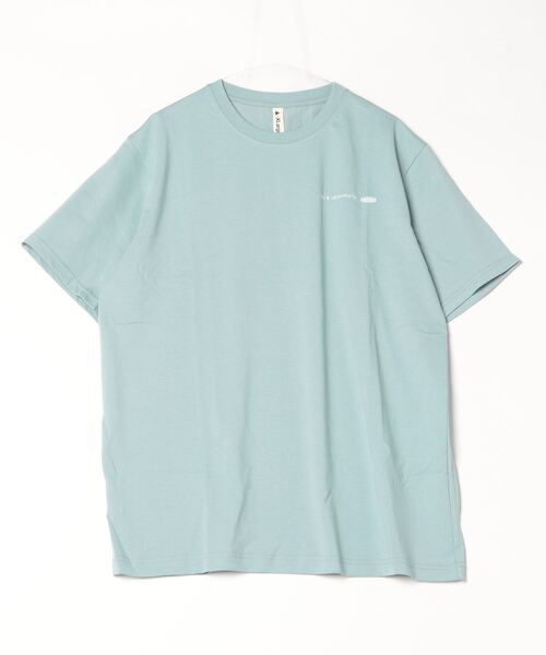 KEEN(キーン)の「US4 OC/RP FAMILY CAT TEE / US4 オーシーアールピー ファミリー ネコ ティー / Tシャツ(Tシャツ/カットソー・メンズ・サックスブルー・XL/S/M/L)」の1枚目の写真