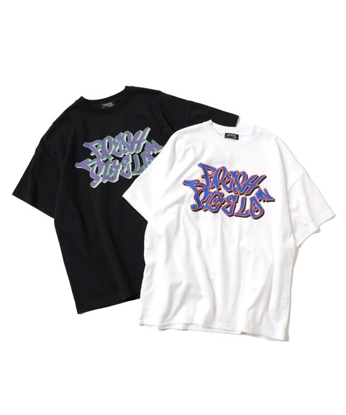 GLAZOS(グラソス)の「【STREET】【防汚加工】クラックグラフィティプリント半袖Tシャツ(Tシャツ/カットソー・キッズ・ブラック/ホワイト・140cm/150cm/160cm/170cm)」の9枚目の写真