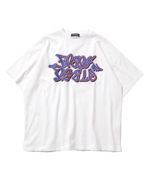 GLAZOS(グラソス)の「【STREET】【防汚加工】クラックグラフィティプリント半袖Tシャツ(Tシャツ/カットソー・キッズ・ブラック/ホワイト・140cm/150cm/160cm/170cm)」の10枚目の写真