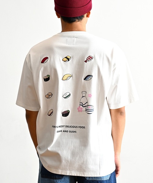 WILDERNESS EXPERIENCE ウィルダネス エクスペリエンス YOIDORE SUSHIと酒（Tシャツ/カットソー）｜WILDERNESS EXPERIENCE（ウィルダネスエクスペリエンス）