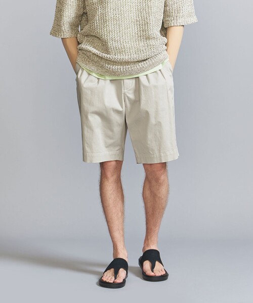 BEAUTY&YOUTH UNITED ARROWS(ビューティーアンドユースユナイテッドアローズ)の「チノ バルーン イージー ショーツ(チノパンツ・メンズ・ナチュラル/ブラック・S/M/XL/L)」の2枚目の写真