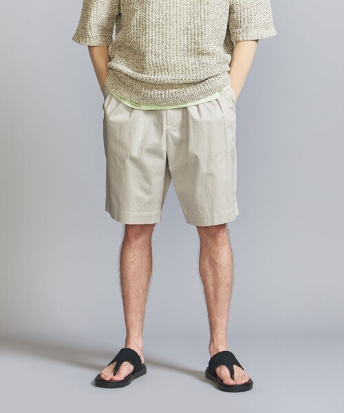 BEAUTY&YOUTH UNITED ARROWS(ビューティーアンドユースユナイテッドアローズ)の「チノ バルーン イージー ショーツ(チノパンツ・メンズ・ナチュラル/ブラック・S/M/XL/L)」の14枚目の写真