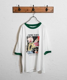 Anytime Songs（エニータイムソングス）の「16/TC 天竺リンガープリントTシャツ(LUCK OUT、TIME FLIES)（Tシャツ/カットソー）」