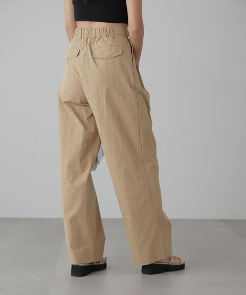 FREE'S MART（フリーズマート）の「タフランスラックスパンツ（スラックス・レディース・グレー/ベージュ・SMALL/MEDIUM）」の4枚目の写真