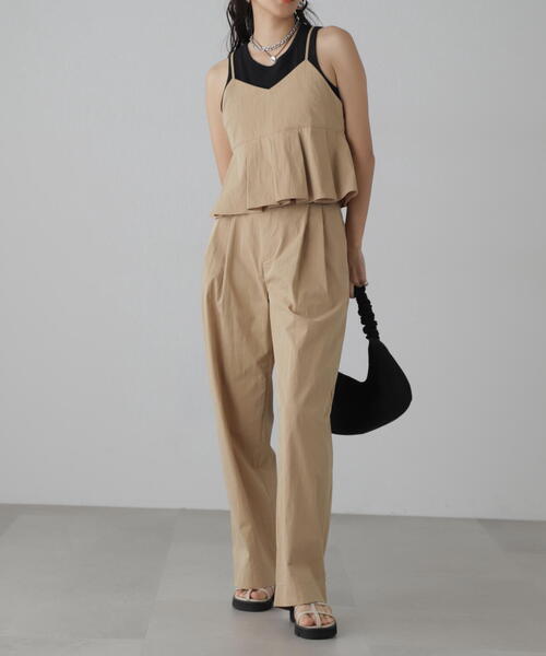 FREE'S MART（フリーズマート）の「タフランスラックスパンツ（スラックス・レディース・グレー/ベージュ・SMALL/MEDIUM）」の6枚目の写真