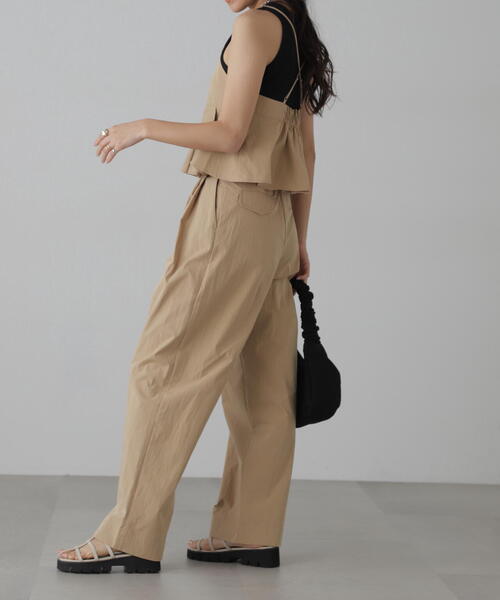 FREE'S MART（フリーズマート）の「タフランスラックスパンツ（スラックス・レディース・グレー/ベージュ・SMALL/MEDIUM）」の8枚目の写真