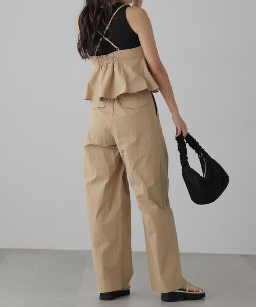 FREE'S MART（フリーズマート）の「タフランスラックスパンツ（スラックス・レディース・グレー/ベージュ・SMALL/MEDIUM）」の9枚目の写真