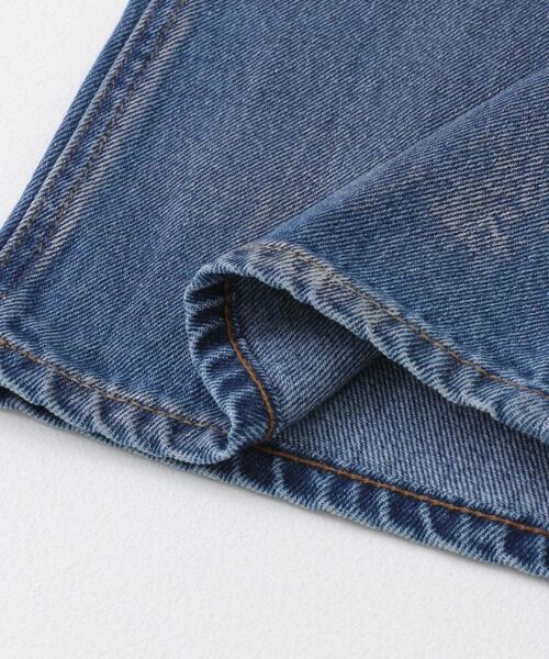 SENSE OF PLACE by URBAN RESEARCH(センスオブプレイスバイアーバンリサーチ)の「ハクプリントクラッシュワイドデニム(デニムパンツ・レディース・ライトインディゴブルー/ライトブルー・SMALL/MEDIUM)」の19枚目の写真