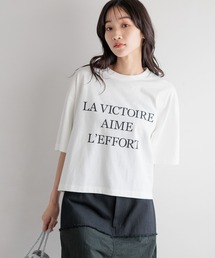 LOWRYS FARM | メッセージショートＴＳＳ 125043(Tシャツ/カットソー)