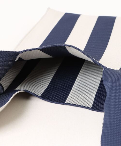 FRUIT OF THE LOOM（フルーツオブザルーム）の「STRIPED MINI SHOULDER BAG / トートバッグ / ミニ / コンパクト / カジュアル / ストライプ（ショルダーバッグ・メンズ・ネイビー/ラベンダー/グリーン/レッド/サックスブルー・FREE）」の22枚目の写真