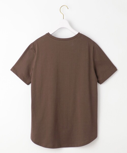 ANY SIS(エニィスィス)の「エンボスロゴ Tシャツ(Tシャツ/カットソー・レディース・ライトグレー系/ダークブラウン系/アイボリー系/ネイビー系・2)」の9枚目の写真