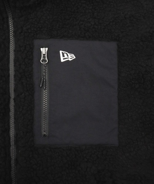NEW ERA(ニューエラ)の「ニューエラ ブルゾン アウター ボアファーフリース(ブルゾン・メンズ・ストーン/ブラック・XXL/XL/L/M/S)」の18枚目の写真
