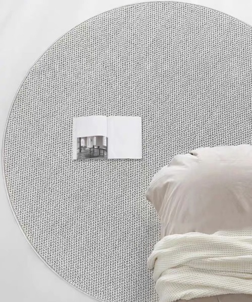 ウール混　サークルマット