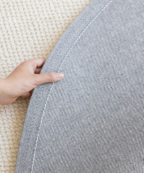 ウール混　サークルマット