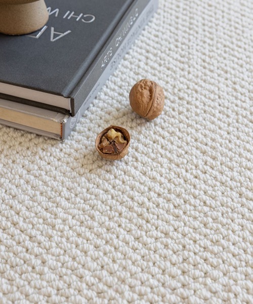 ウール混　サークルマット