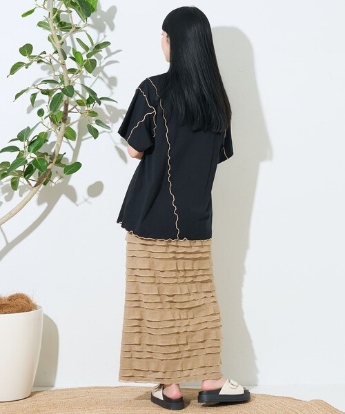 リバーズオールrehersall スカート レース フリル メッシュ Skirt | RehersalL online【official】