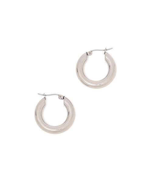ステンレス フープ ピアス（M）（ピアス（両耳用））｜SHIPS