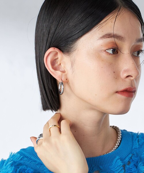 Missoma スモールフールピアス 関税送料込み パール ライン ピアス【R0316】 | MOA