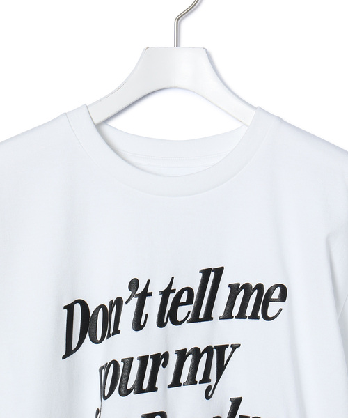 ADAM ET ROPE'（アダムエロペ）の「【KNOWHOW jewelry for ADAM ET ROPE'】別注発泡プリントTシャツ（Tシャツ/カットソー・レディース・ホワイト/ブラック・FREE）」の10枚目の写真