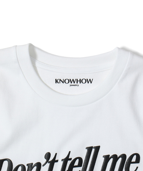ADAM ET ROPE'（アダムエロペ）の「【KNOWHOW jewelry for ADAM ET ROPE'】別注発泡プリントTシャツ（Tシャツ/カットソー・レディース・ホワイト/ブラック・FREE）」の15枚目の写真