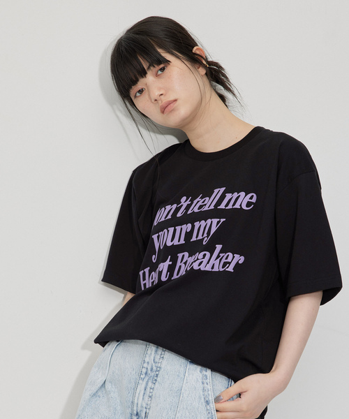 ADAM ET ROPE'（アダムエロペ）の「【KNOWHOW jewelry for ADAM ET ROPE'】別注発泡プリントTシャツ（Tシャツ/カットソー・レディース・ホワイト/ブラック・FREE）」の22枚目の写真