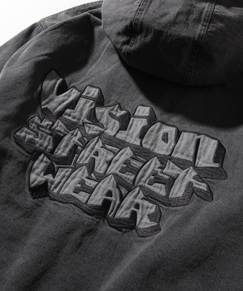 VISION STREET WEAR(ヴィジョンストリートウェア)の「【VISION STREET WEAR/ヴィジョンストリートウェア】フードデニムジャケット(デニムジャケット・メンズ・ブラウン/ライトグレー/パープル・LL/L/M)」の16枚目の写真