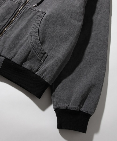 VISION STREET WEAR(ヴィジョンストリートウェア)の「【VISION STREET WEAR/ヴィジョンストリートウェア】フードデニムジャケット(デニムジャケット・メンズ・ブラウン/ライトグレー/パープル・LL/L/M)」の15枚目の写真
