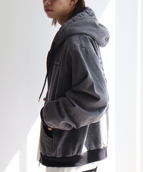 VISION STREET WEAR(ヴィジョンストリートウェア)の「【VISION STREET WEAR/ヴィジョンストリートウェア】フードデニムジャケット(デニムジャケット・メンズ・ブラウン/ライトグレー/パープル・LL/L/M)」の20枚目の写真