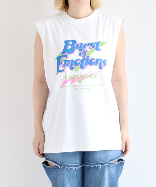 cepo（セポ）の「リメイクロゴノースリーブＴｅｅ（Tシャツ/カットソー・レディース・チャコール/ホワイト・M）」の13枚目の写真