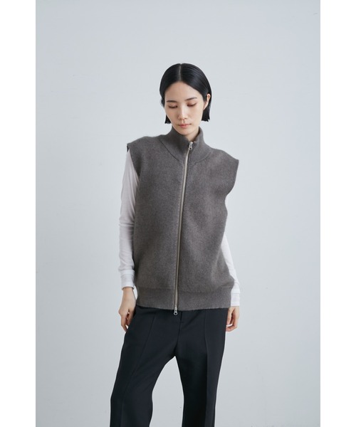 MIESROHE（ミースロエ）の「接結シャギーニットベスト（ベスト）」 - WEAR