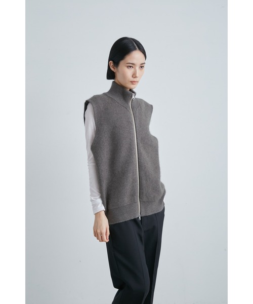 MIESROHE（ミースロエ）の「接結シャギーニットベスト（ベスト）」 - WEAR