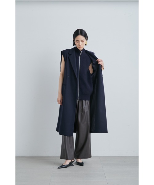 極美品　MIESROHE ミースロエ　22AW シャギーベスト　暖かい 極美品 MIESROHE ミースロエ 22AW シャギーベスト 暖かい ベスト