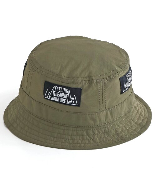F.O.KIDS（エフオーキッズ）の「アウトドアハット（ハット・キッズ・ベージュ/ネイビー/ブラック/カーキ・50/52/54/56）」の3枚目の写真