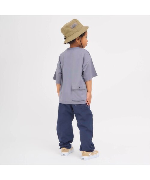 F.O.KIDS（エフオーキッズ）の「アウトドアハット（ハット・キッズ・ベージュ/ネイビー/ブラック/カーキ・50/52/54/56）」の15枚目の写真