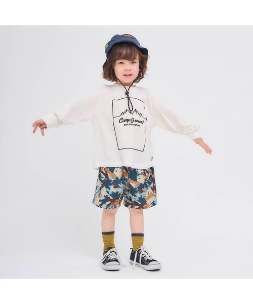 F.O.KIDS（エフオーキッズ）の「アウトドアハット（ハット・キッズ・ベージュ/ネイビー/ブラック/カーキ・50/52/54/56）」の16枚目の写真